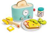 Hape Wooden Ding & Pop-Up Toaster — Kids' Play Kitchen Toy