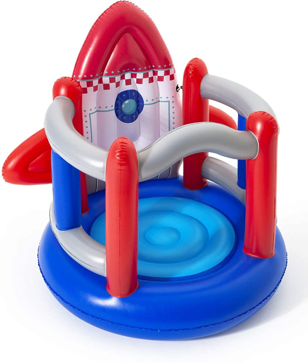 Bestway Inflatable Rocket Shaped Bouncer 1.55mx1.42mx1.45m 52286 - Colorland Toys