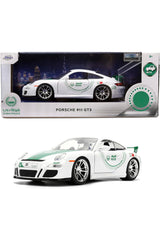 Jada Dubai Police Porsche 911 1:24 Scale Die-Cast Model