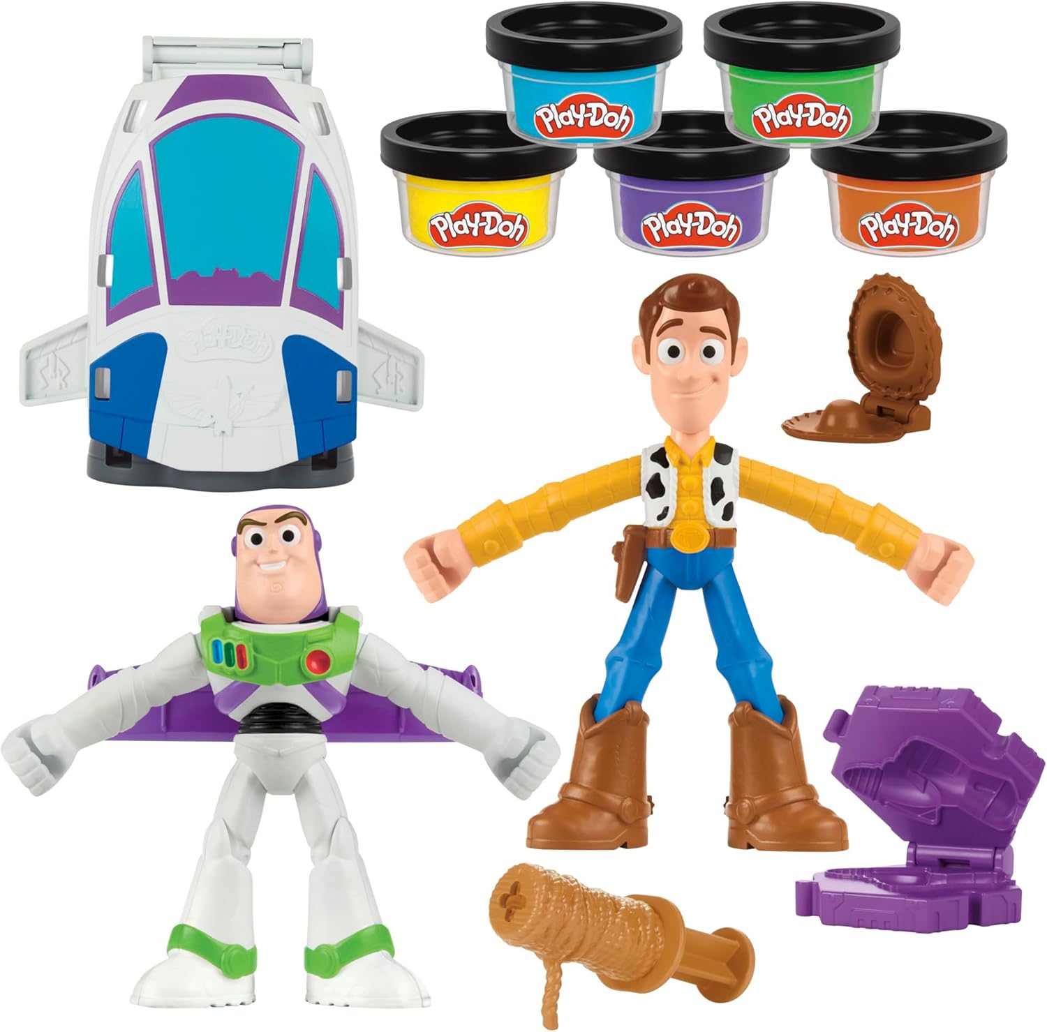Play-Doh Toy Story Space Creations Playset, Disney Arts & Crafts