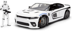 Jada Toys Star Wars Stormtrooper 2012 Dodge Charger 1:24 Die-Cast Car