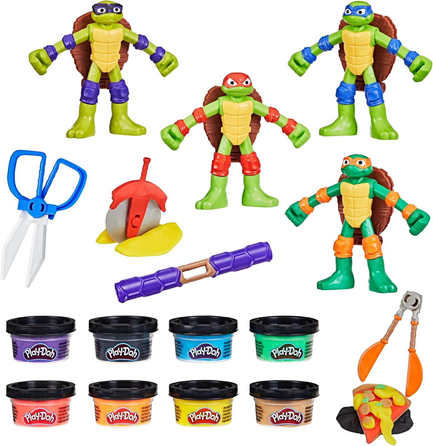 Play-Doh Teenage Mutant Ninja Turtles Cowabunga Creations Set