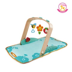 Hape Wooden Portable Baby Gym - Colorland Toys
