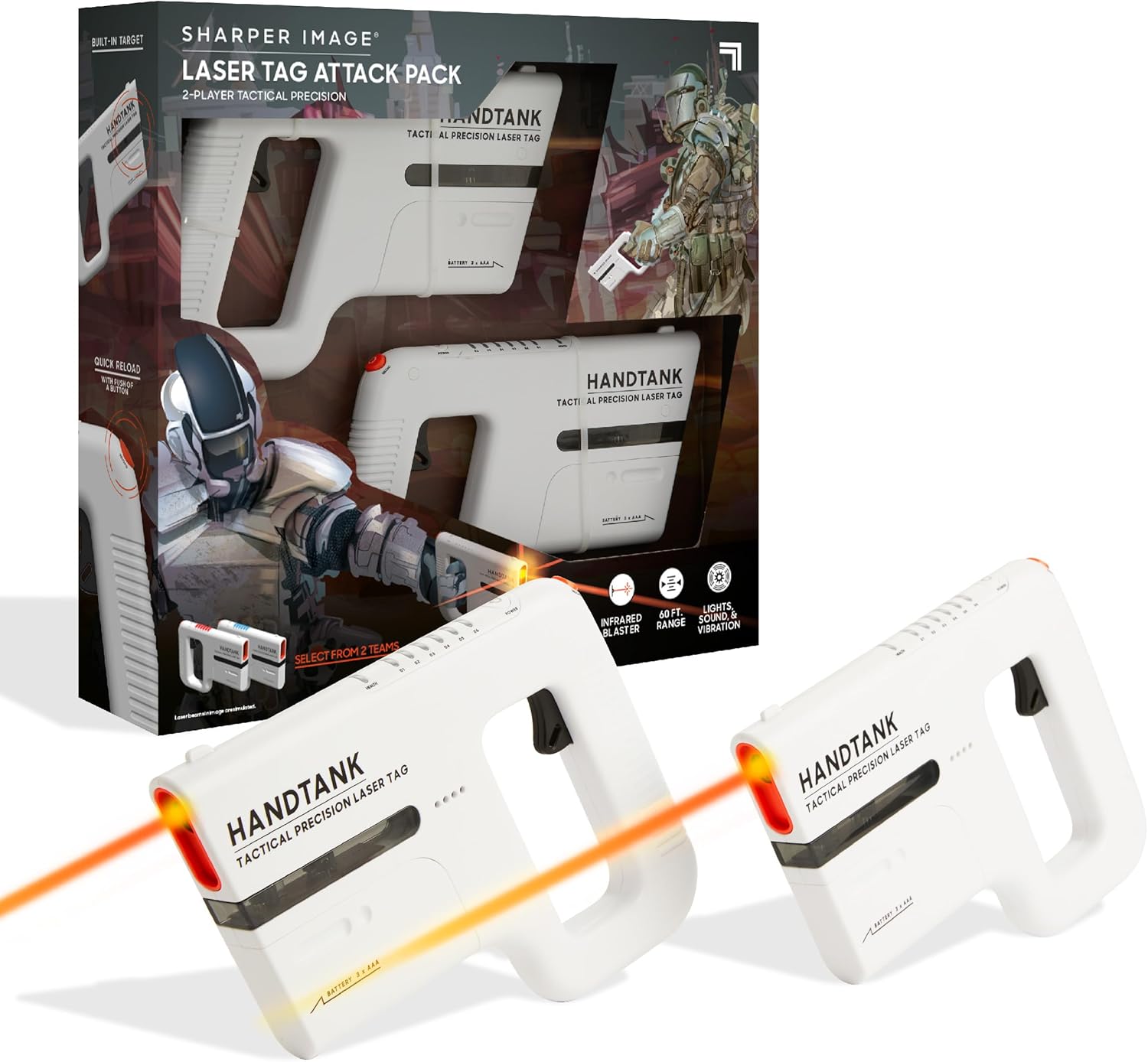 Toy Laser Tag Handtank Attack Pack 1214013111