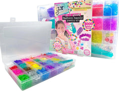 We Cool DIY Fashion Bandz Jewelry Kit Small Teal Case