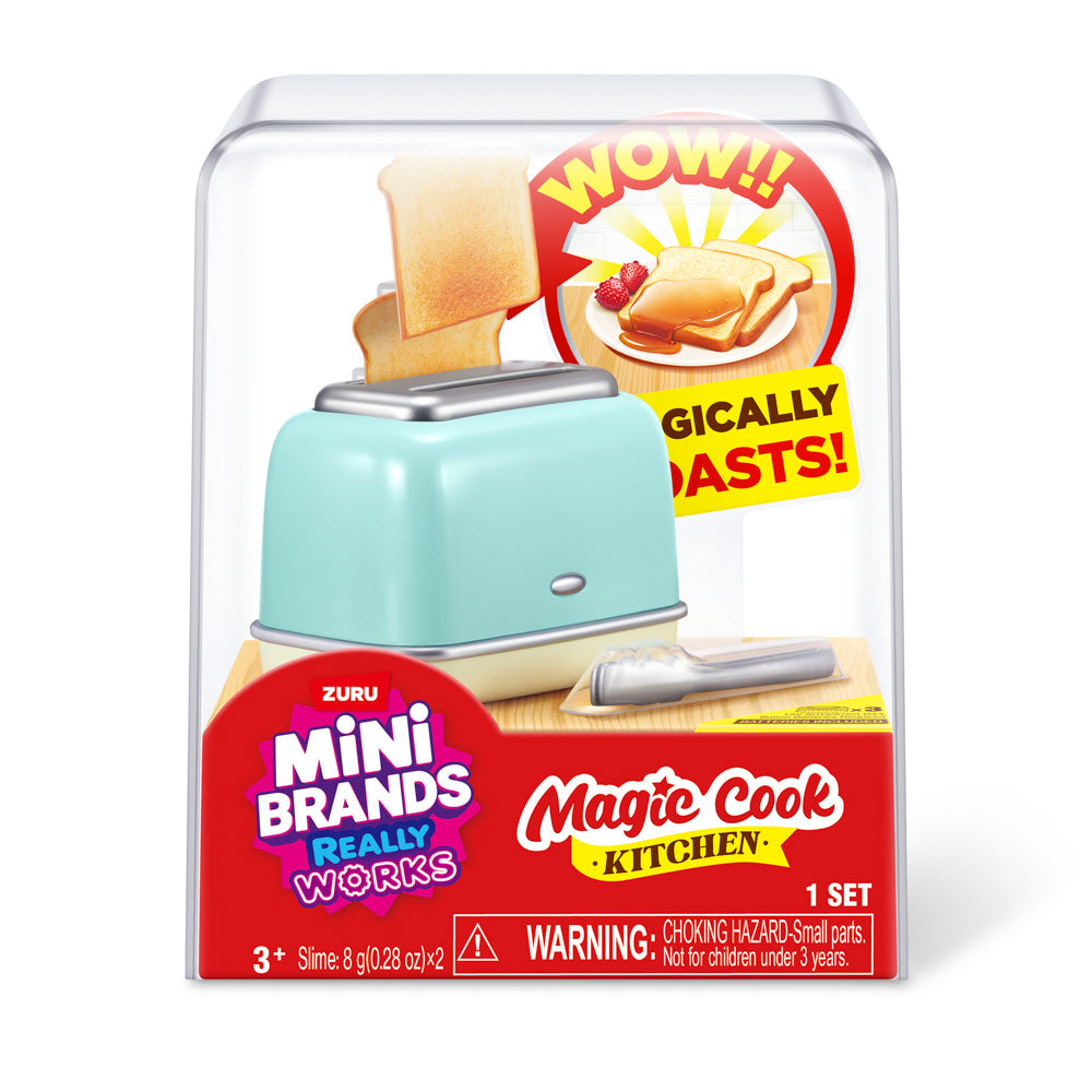 ZURU Mini Brands Magic Cook Kitchen S1 Toaster