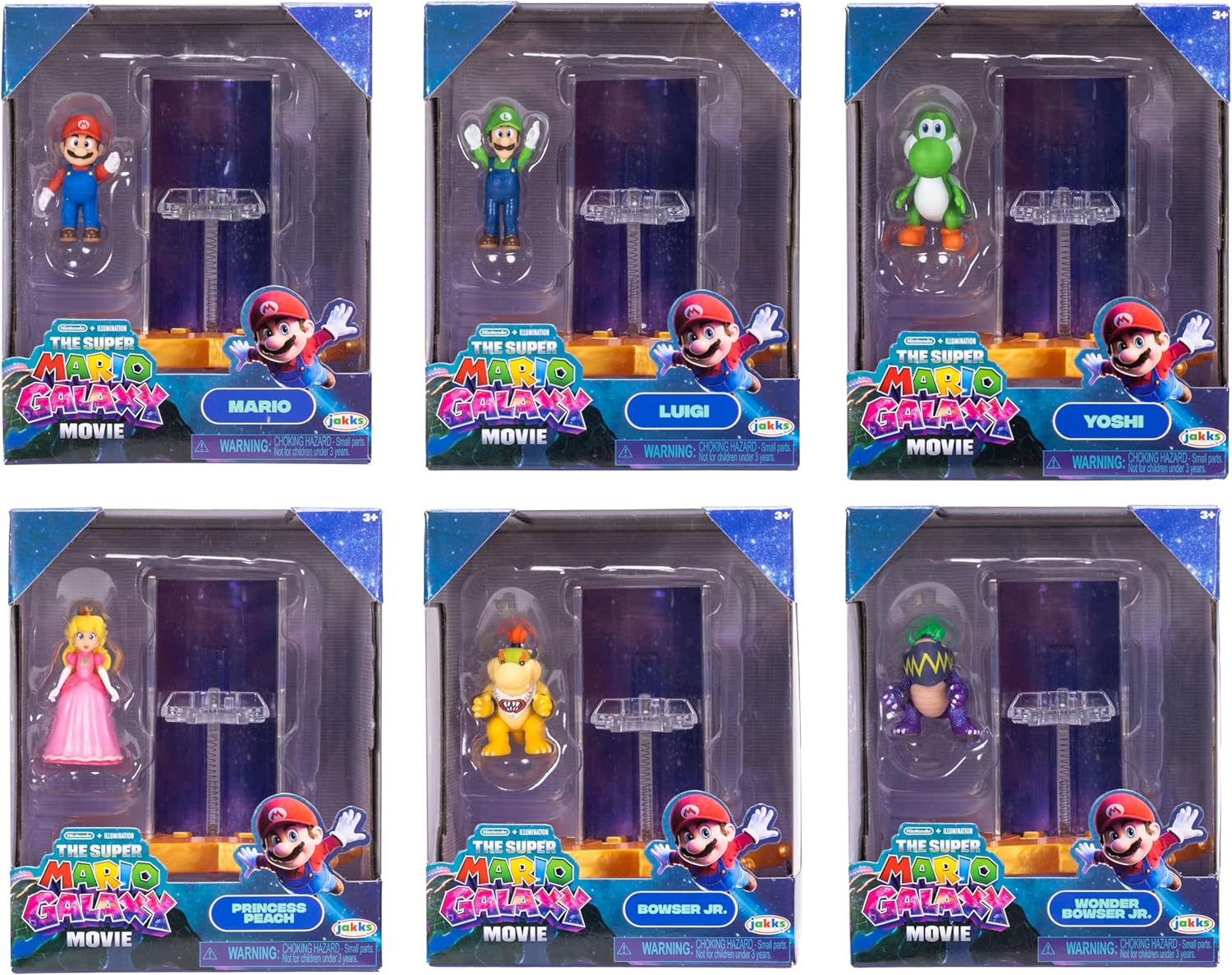 Nintendo Super Mario Movie Mini Figure with Accessory by JAKKS Pacific