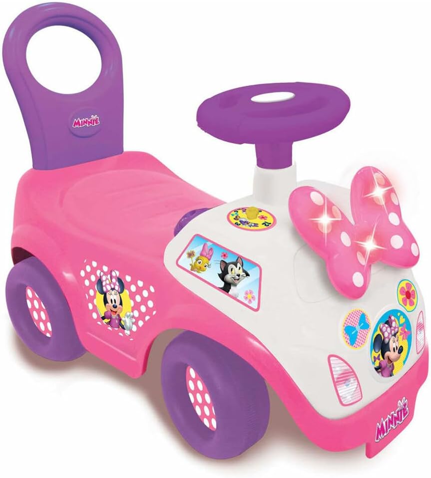 Kiddieland Disney Light N' Sound Minnie Mouse Ride-On for Girls