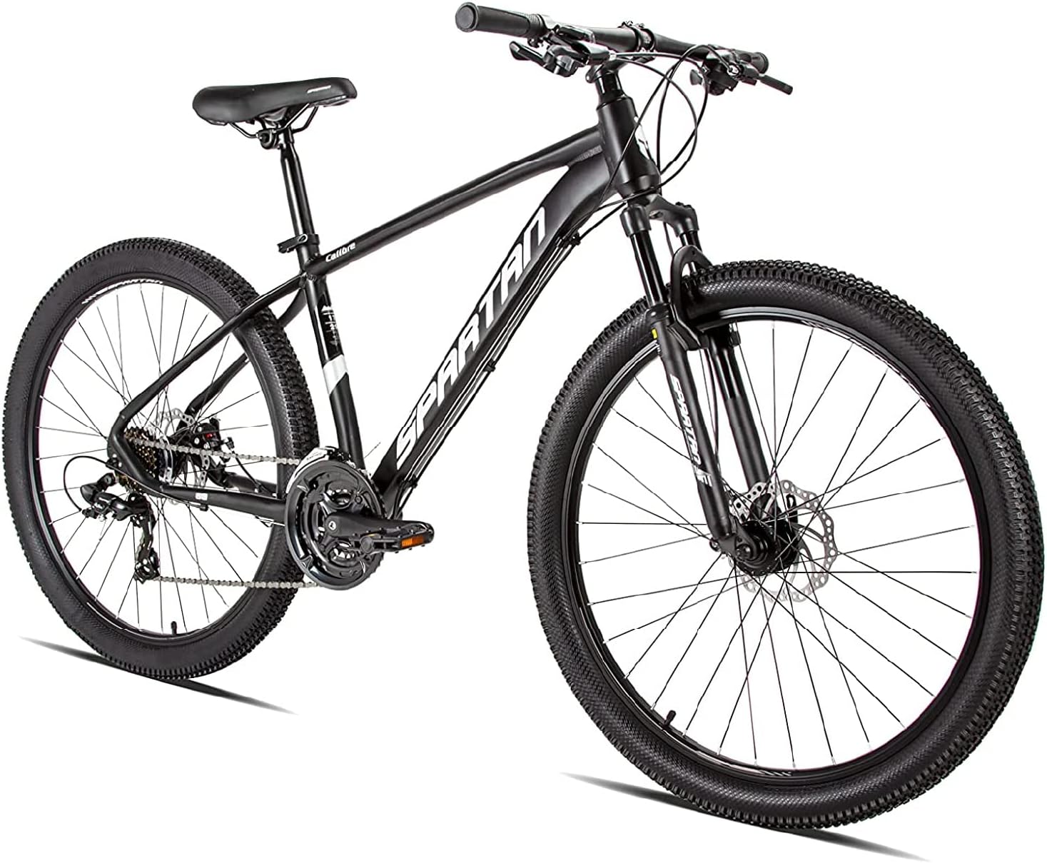 SPARTAN Uni Adult 27.5" Caliber Hardtail MTB Alloy - Charcoal Black, M
