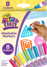 Crayola Color & Erase 8ct Markers CY81-1546