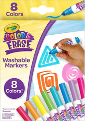 Crayola Color & Erase 8ct Markers CY81-1546