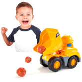 CAT Junior Crew Construction Buddies - Dump Truck with Boulders 82448/82452 - Colorland Toys