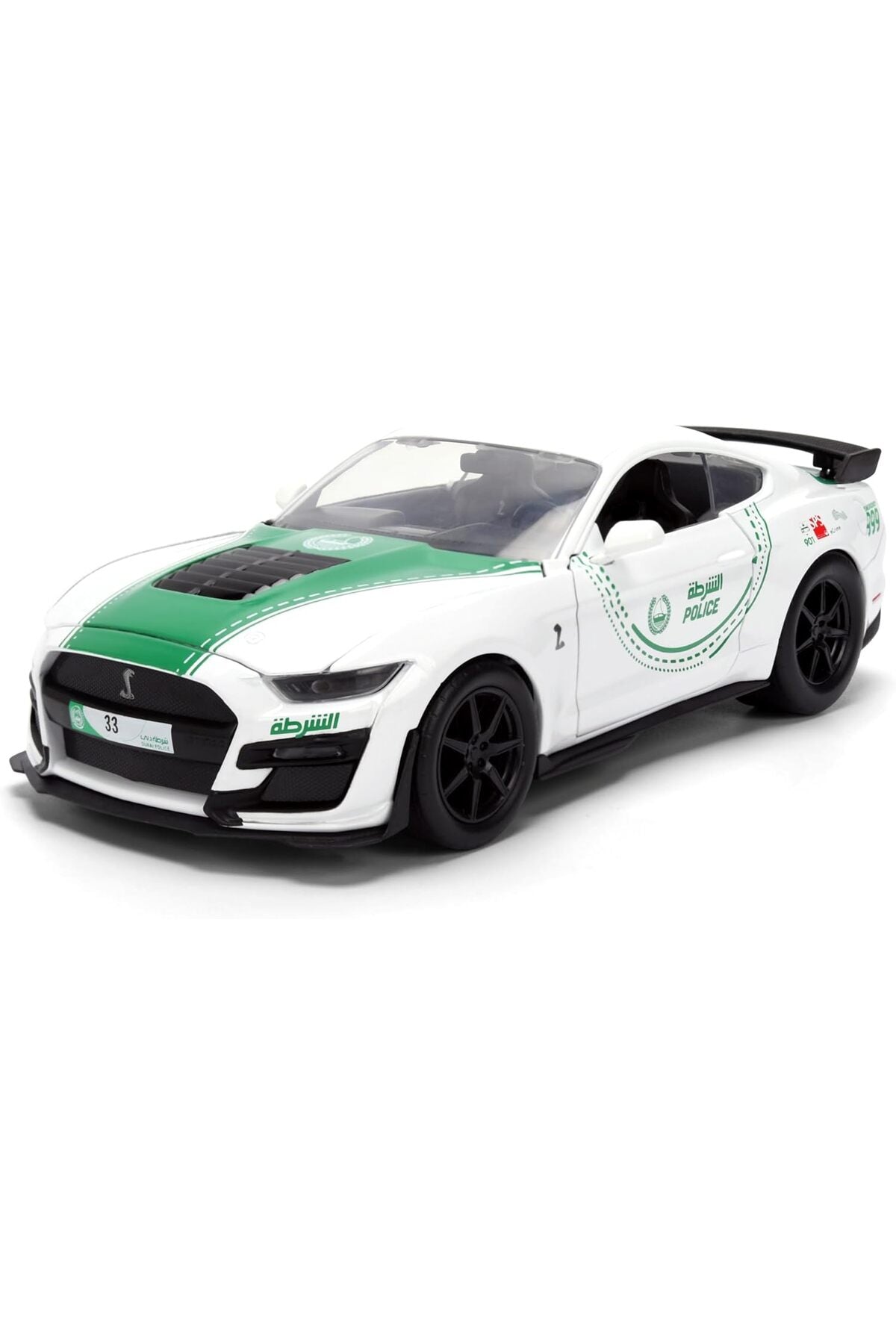 Jada - Dubai Police Ford Mustang 1:24 Die-Cast Model — view 2