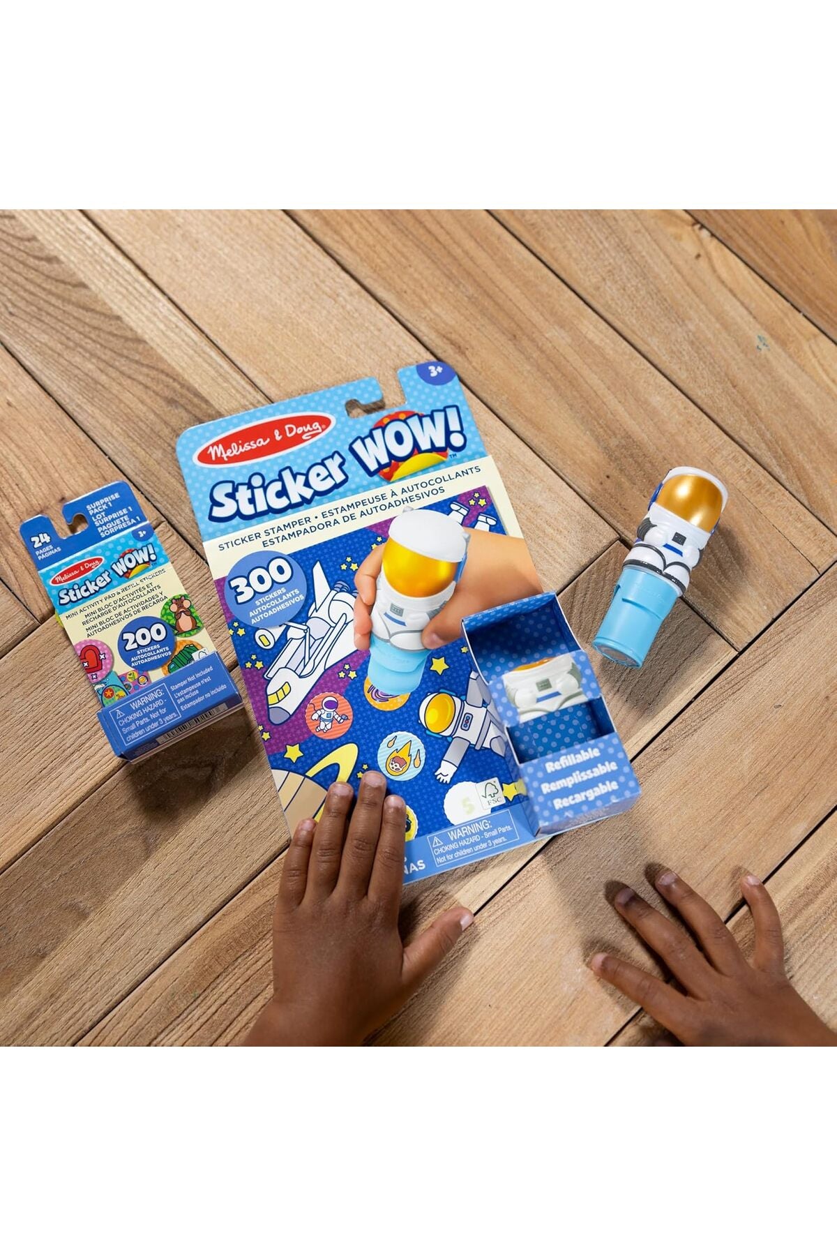 Melissa & Doug Sticker WOW! Astronaut Bundle — view 2