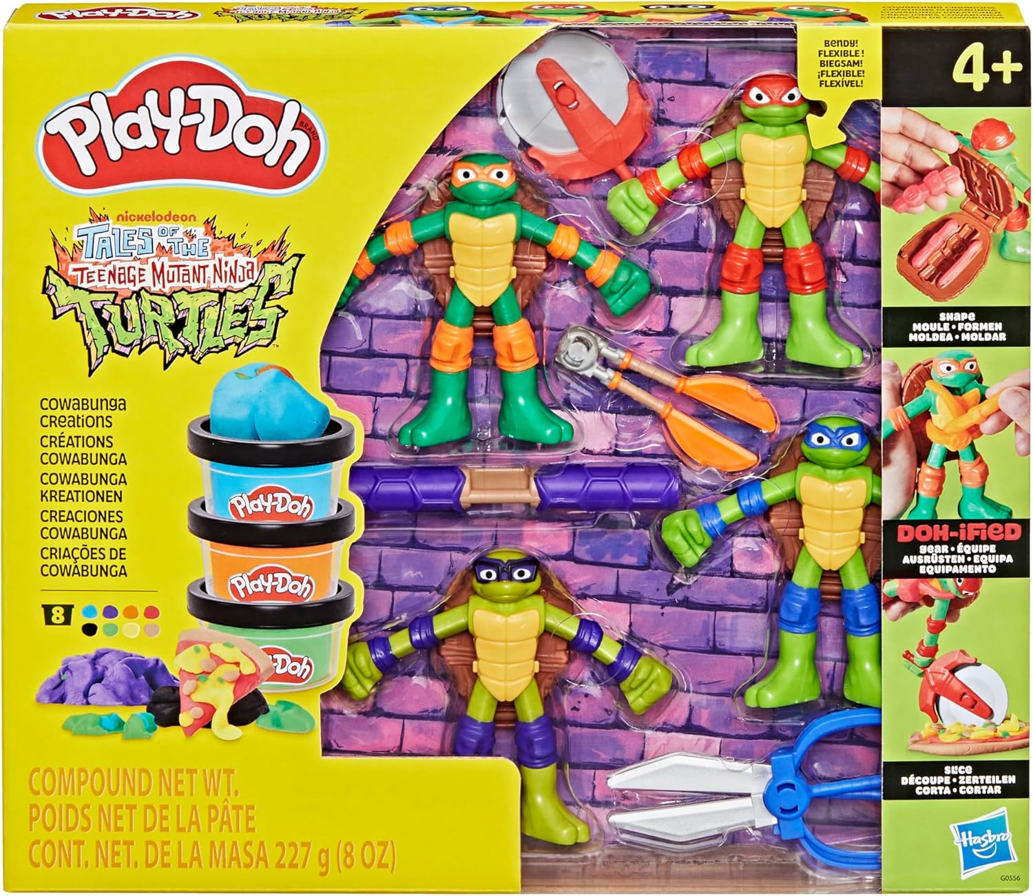 Play-Doh Teenage Mutant Ninja Turtles Cowabunga Creations Set — view 2