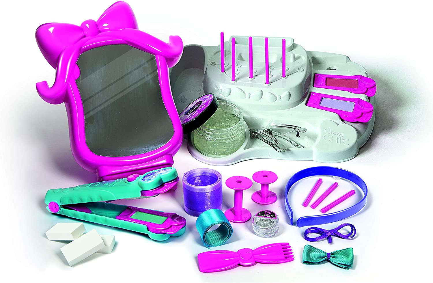 Clementoni Crazy Chic Star Hairstyle Lab with Accessories 15241 - Colorland Toys