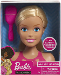 Barbie Mini Blonde Styling Head with Accessories 63415 - Colorland Toys