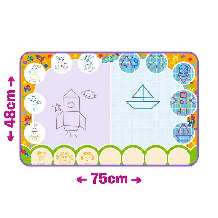 Tomy Aquadoodle Shape & Create Water Doodle Mat - Colorland Toys