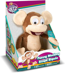 Funny Friends Monkey Brown 93980 - Colorland Toys