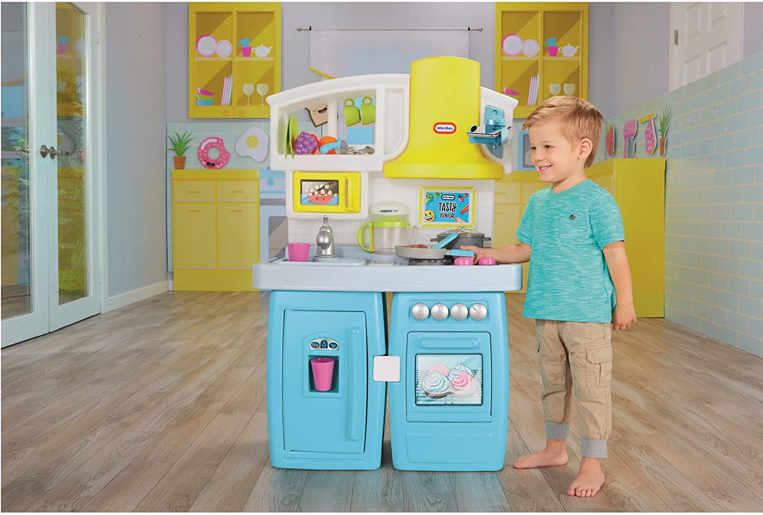 Little Tikes Tasty Junior Bake n Share Kitchen Play Set 649554 - Colorland Toys