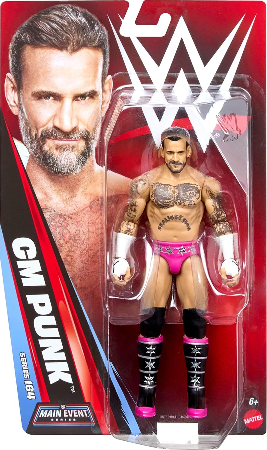 WWE Core CM Punk 6-inch Action Figure by Mattel — view 2