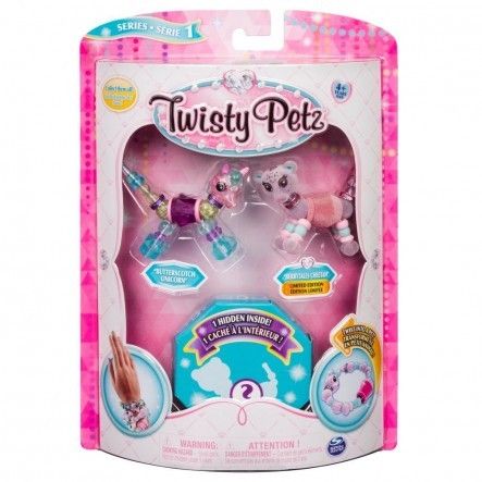 Twisty Petz Collectible Dazzling Bracelets 3 Pack Set Assorted 6044203 - Colorland Toys