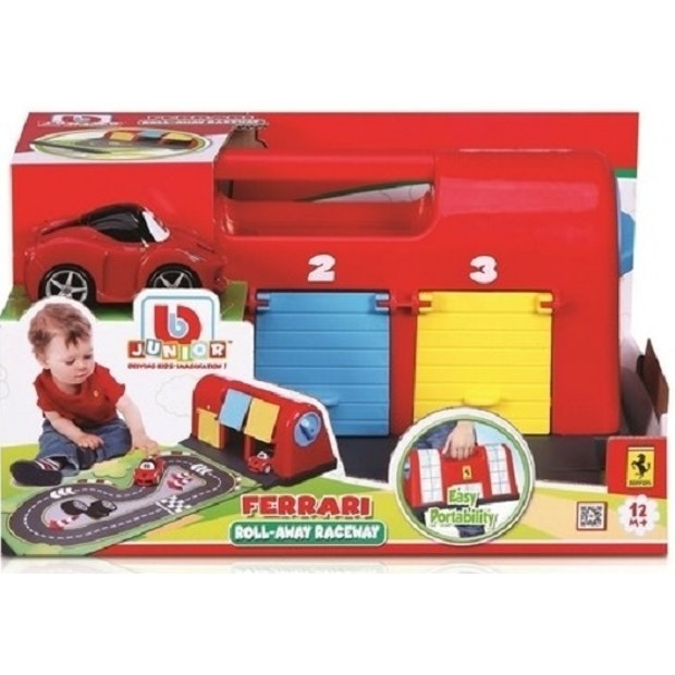 BBJunior Ferrari Roll-Away Raceway Track 16-88806 - Colorland Toys