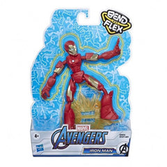 Marvel Avengers Bend And Flex Flexible Iron Man - Colorland Toys