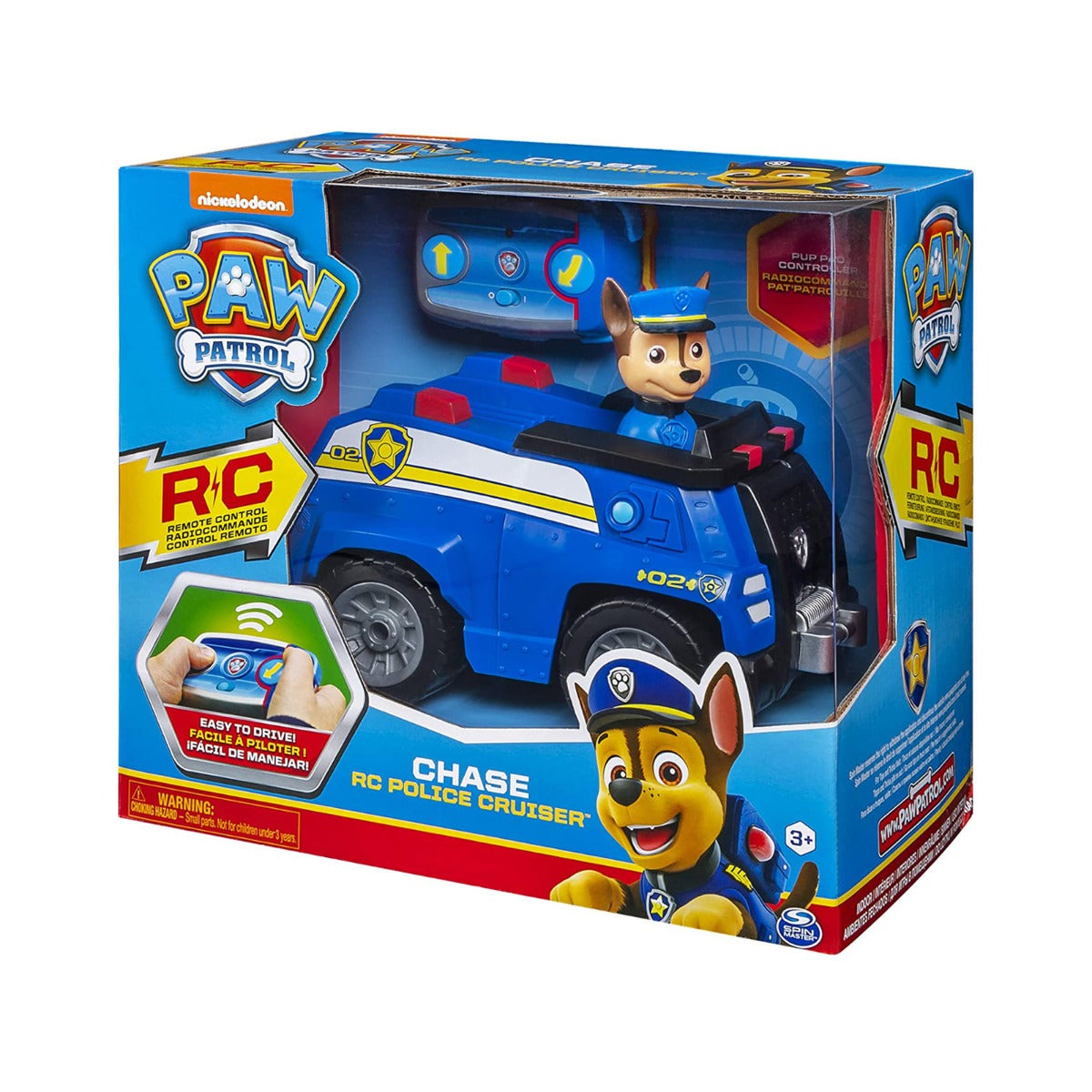 Paw Patrol Chase RC Police Cruiser 6054190 - Colorland Toys
