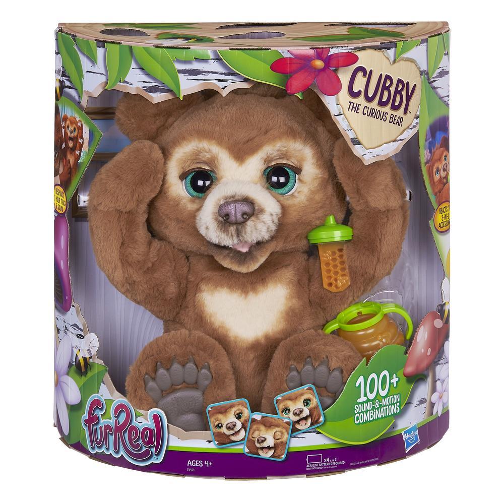FurReal Cubby The Curious Bear Interactive Plush - Colorland Toys