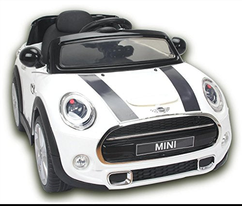 Megastar Mini Cabrio Licensed Classic Ride-On Car White 656R - Colorland Toys