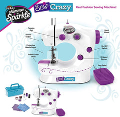 Shimmer N Sparkle Sew Crazy Sewing Machine 17524 - Colorland Toys