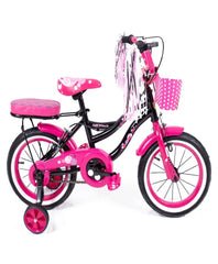 Bicycle 14 Princess Black/Pink - Colorland Toys