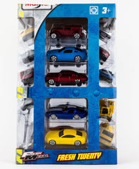 Maisto Fresh Metal Die Cast Vehicles Multi Color Pack of 20 - Colorland Toys