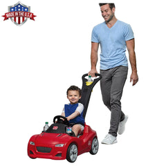 Step2 Whisper Ride Cruiser Red 862999 - Colorland Toys