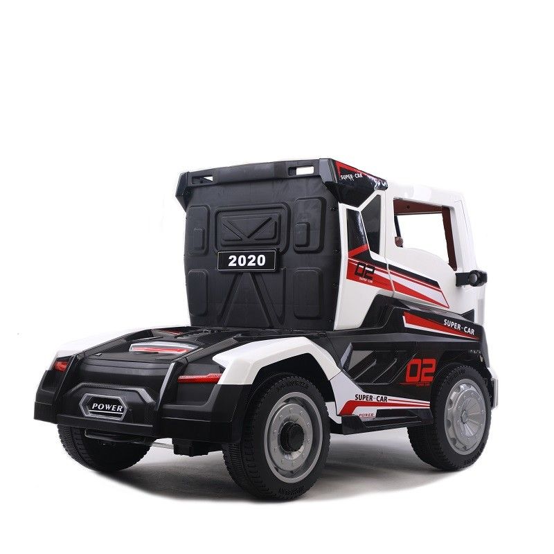 Megastar 12V Clunker Truck without Attachment White 2020 - Colorland Toys