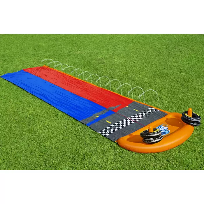 Bestway H2OGO Splashy Speedway Slide 4.88m 52391 - Colorland Toys