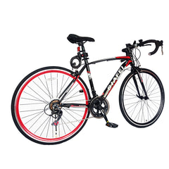 Mogoo Bicycle 700C Siafei Road Bike 48CM Black Red - Colorland Toys