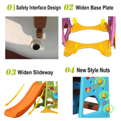 Little Angel Slide and Swing Green L-DC03 - Colorland Toys