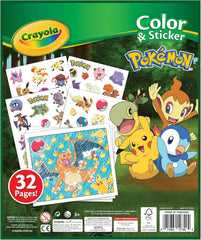 Crayola Color & Sticker Pokemon CY04-2740G — view 2