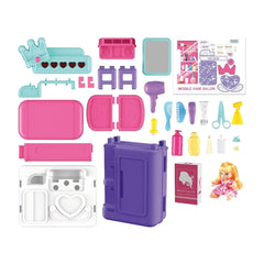 4 in 1 Mobile Hair Salon - Colorland Toys