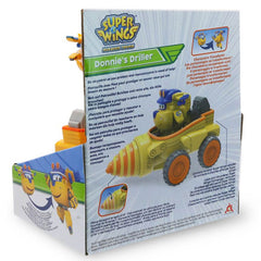 Super Wings Transform a Bot Vehicle Donnie's Driller EU730843 - Colorland Toys