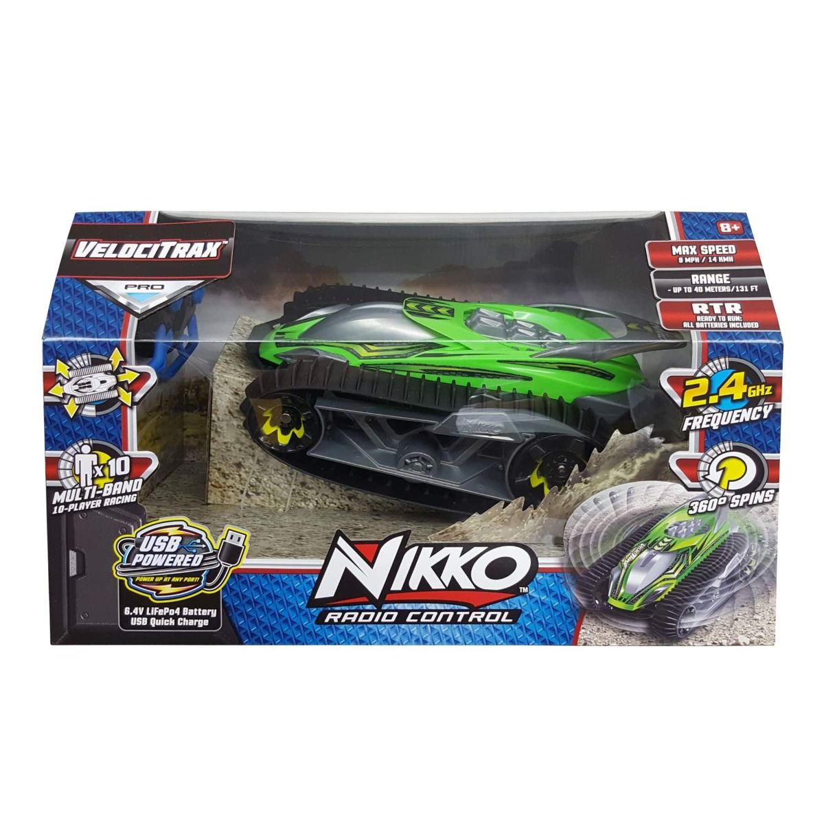 Nikko Radio Controlled Velocitrax 11inch Assorted 10030 - Colorland Toys