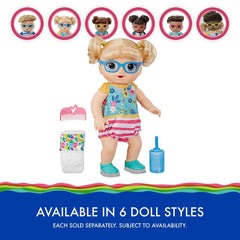 Baby Alive Step n Giggle Baby Blond Hair E5247 - Colorland Toys