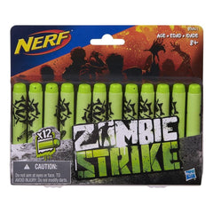Hasbro Nerf Zombiestrike 12 Dart Refill B3861 - Colorland Toys