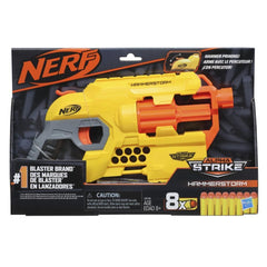 Nerf Alphastrike Hammershot with Rotating 8 Dart Drum E6748 - Colorland Toys