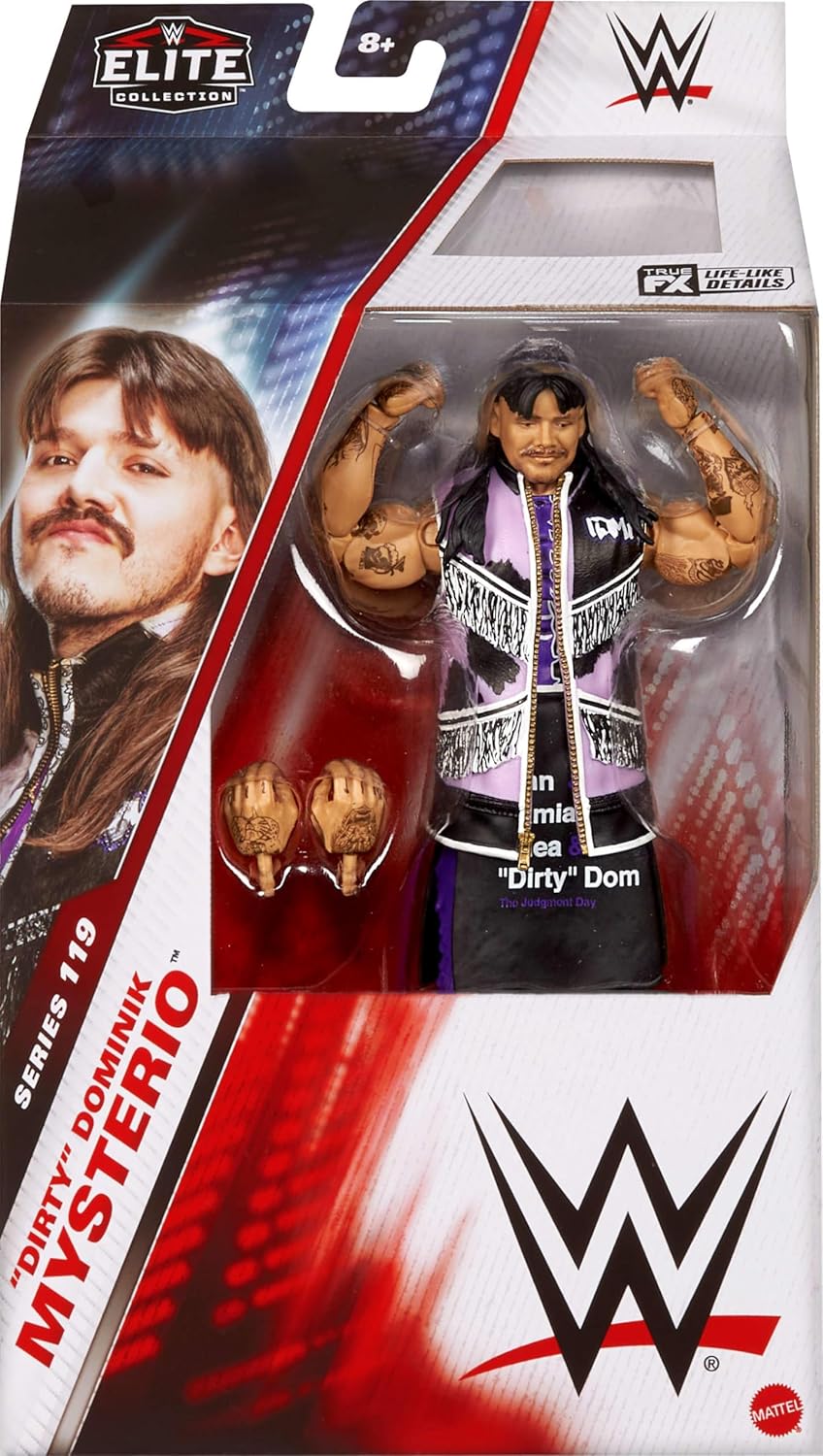 Mattel WWE Elite Dominik Mysterio Action Figure, 6-inch, Series #119 — view 2