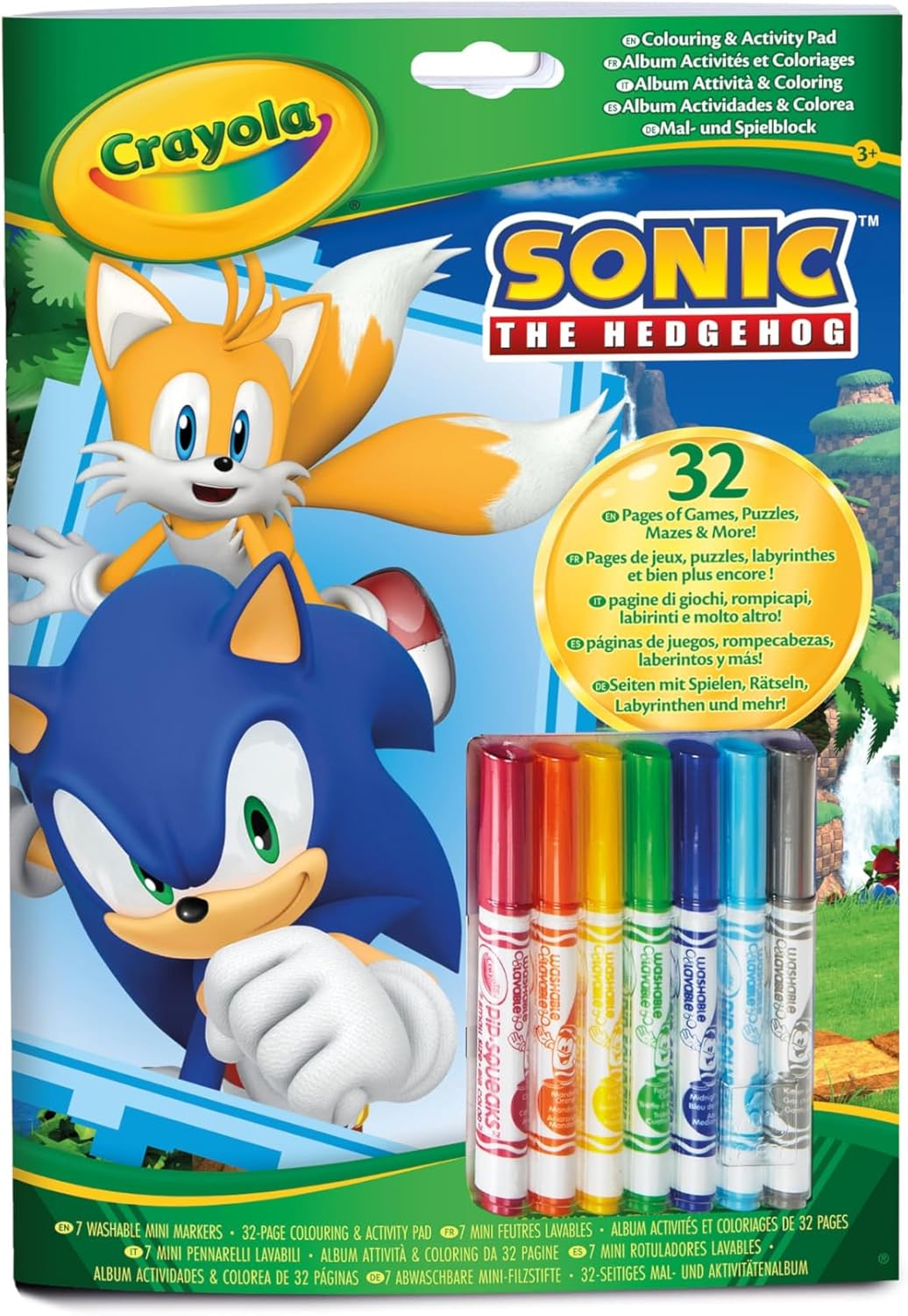Crayola Coloring & Activity Album Sonic CY04-0866G — view 2