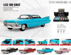 Pullback Cadillac Vintage Die-Cast 1:32 Scale Asstd. W32451 — view 2