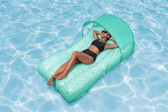 Bestway Comfy Chill Air Mattress with Sun Shade 178 x 102 cm — view 2